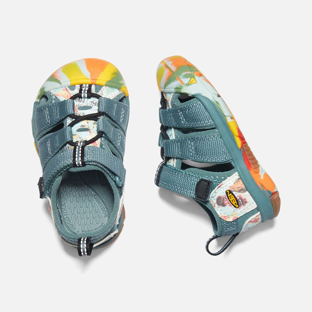 Sandales Keen Enfant Bleu | Newport H2 | OFYDC-5836